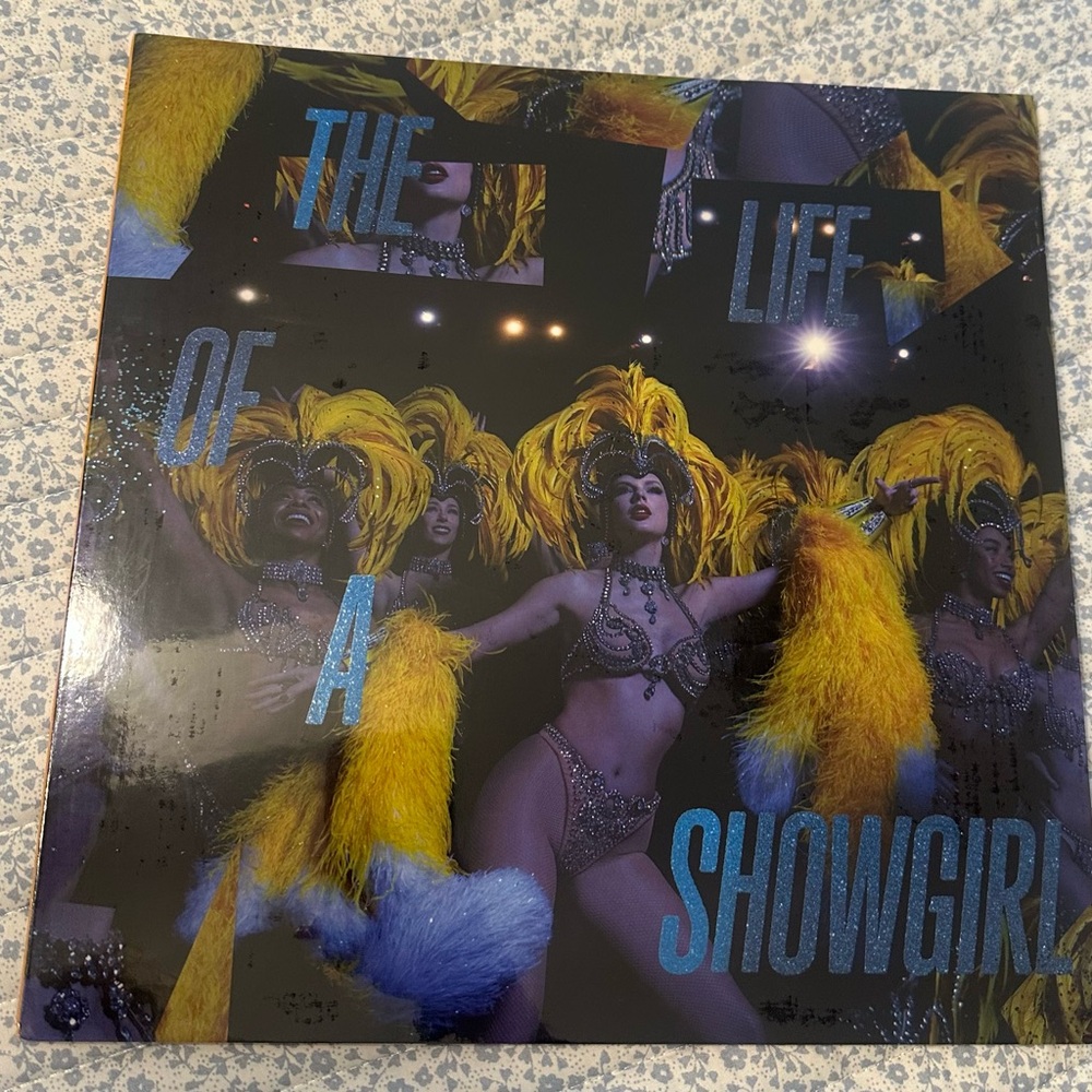 Taylor Swift The Life of a Showgirl Vinyl: Baby That’s Show Business Pressing